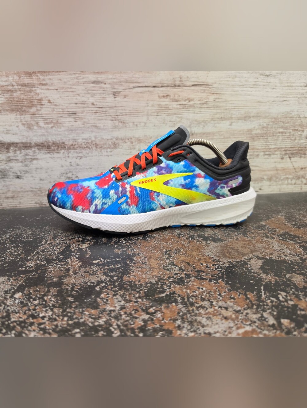 Womens Brooks Launch 9 Running Shoes Sz 10 Used Tye Dye 1203731B446